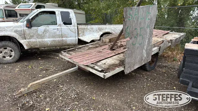 Shop-built trailer
