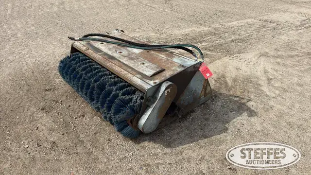 Bobcat skid steer sweeper