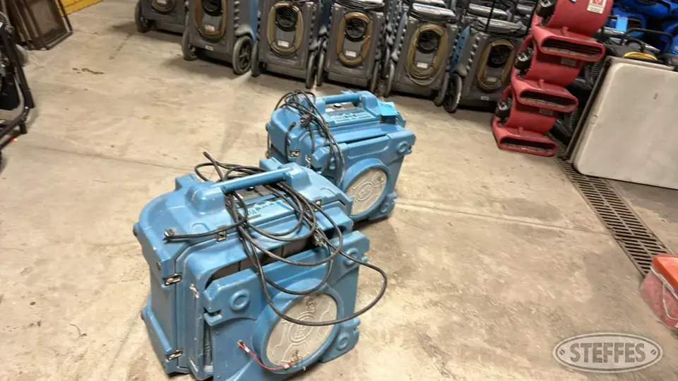 (2) Hepa 500 Air Scrubbers General Business Support Item