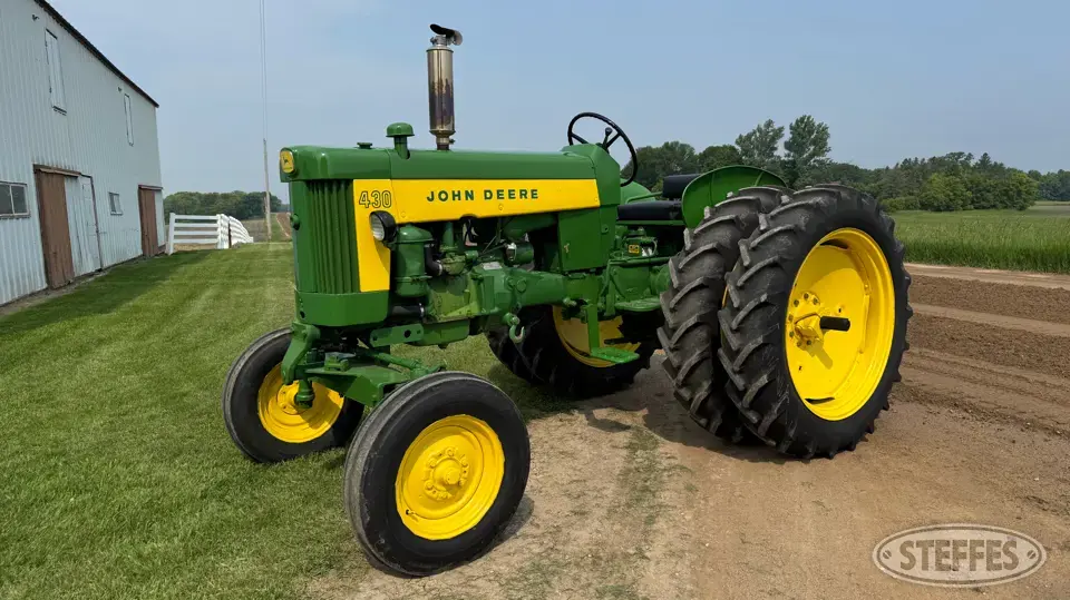 1959 John Deere 430 Collectible Show Tractors-Stationary Engine