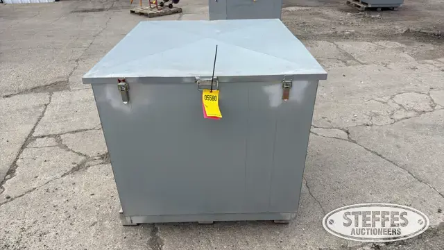 Steel lock box