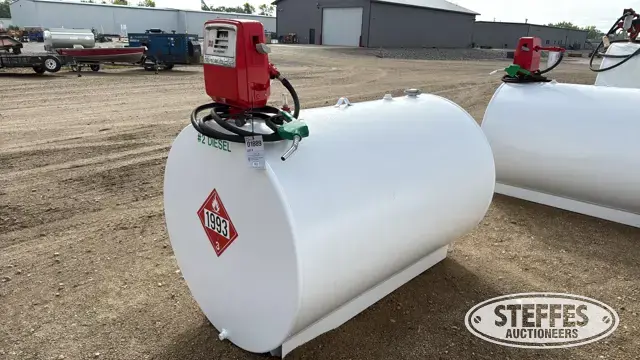 500 gal. fuel tank