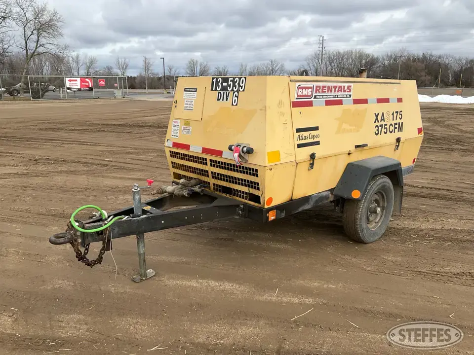 1999 Atlas Copco XAS 175 Air Compressor