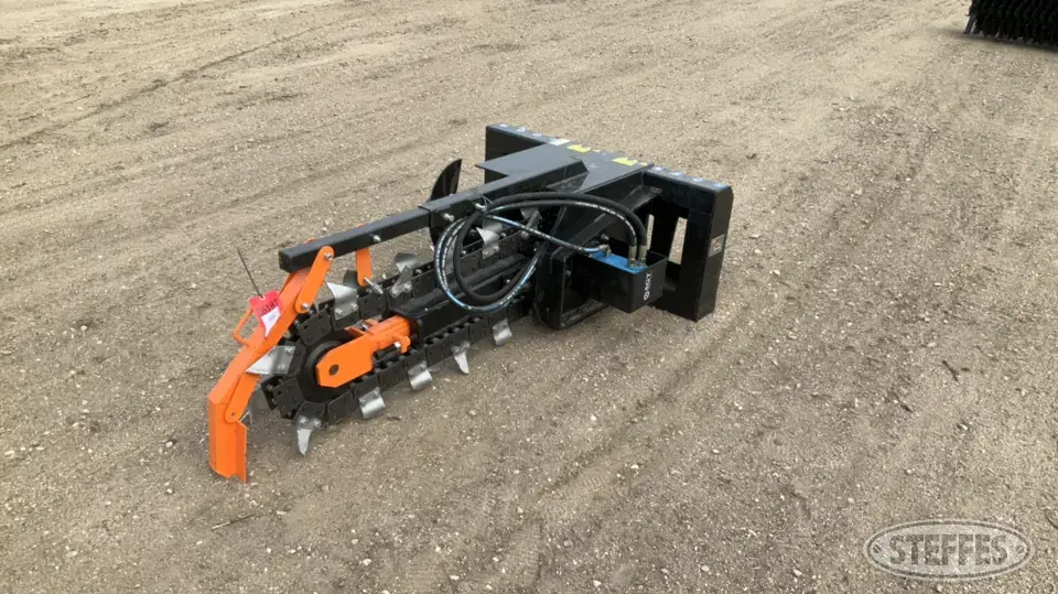 Mower King ECSSCT72 Skid Steer Trenchers-Cable Plow