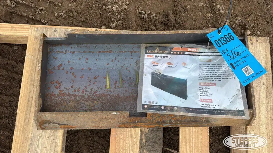 Land Honor UAP-16-45W Skid Steer Attachments-Other