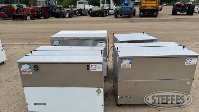 (4) Commercial coolers