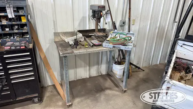 Bench w/contents