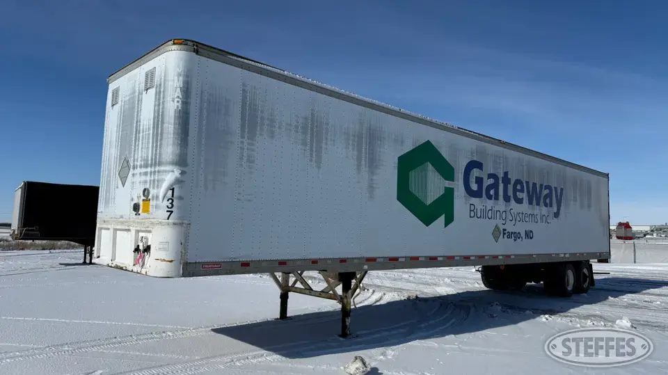 1991 Fruehauf Van Trailer
