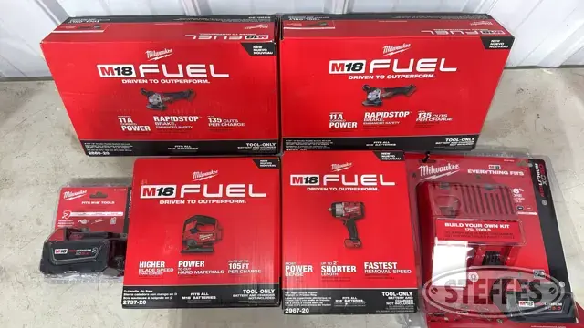 Asst. Milwaukee cordless tools