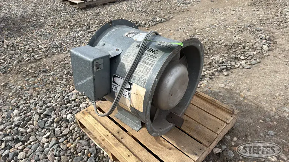 Caldwell bin aeration fan