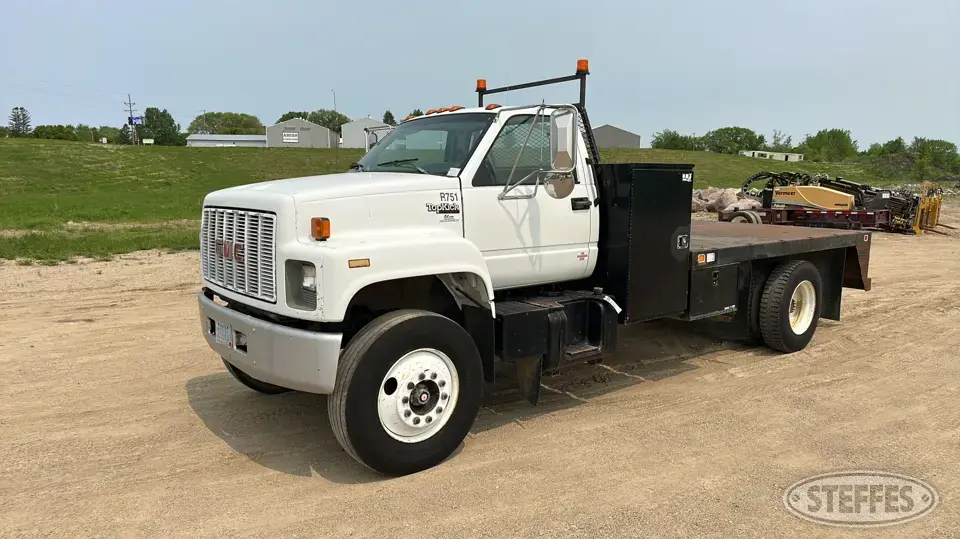 1991 GMC TopKick Flatbed Truck