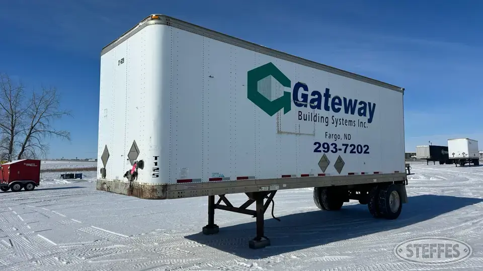 1996 Fruehauf Van Trailer