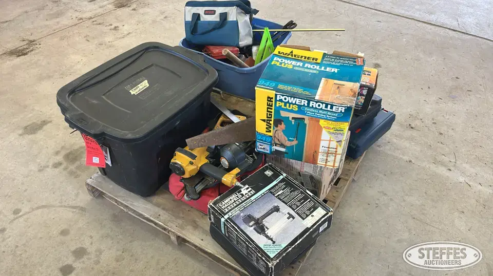 Assorted shop supplies General Tools and Shop Supply