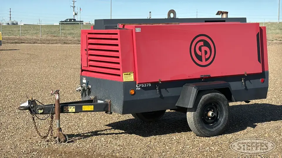 2012 Chicago Pneumatic CPS 375 PD TBV Air Compressor