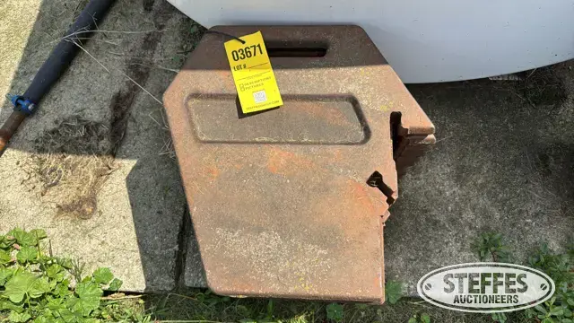 (10) IH suitcase weights