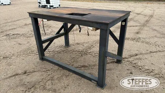 Inter-Lakes Bases steel table