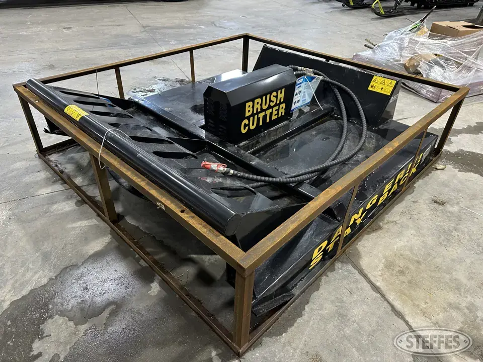 2023 Mower King SSRC72 Skid Steer Mowers and Tiller