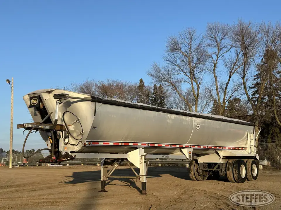 2017 Mac Macsimizer End Dump Trailer