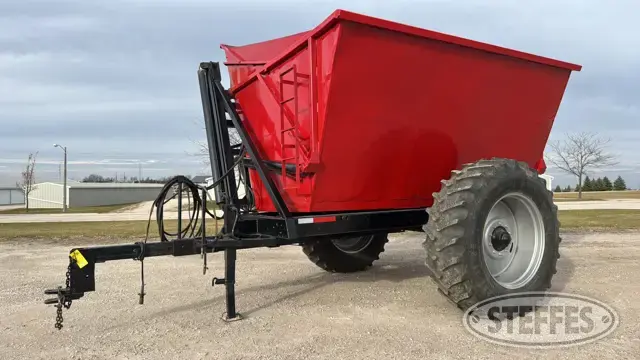 Single axle hyd. dump cart