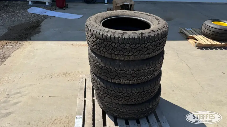 (4) Goodyear Wrangler Trail Runner AT LT275/65R20 tires Passenger-Light Truck Tire