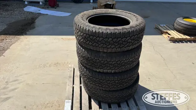 (4) Goodyear Wrangler Trail Runner AT LT275/65R20 tires