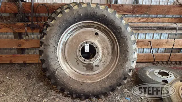 (2) Goodyear Dyna Torque 18.4R42 tires