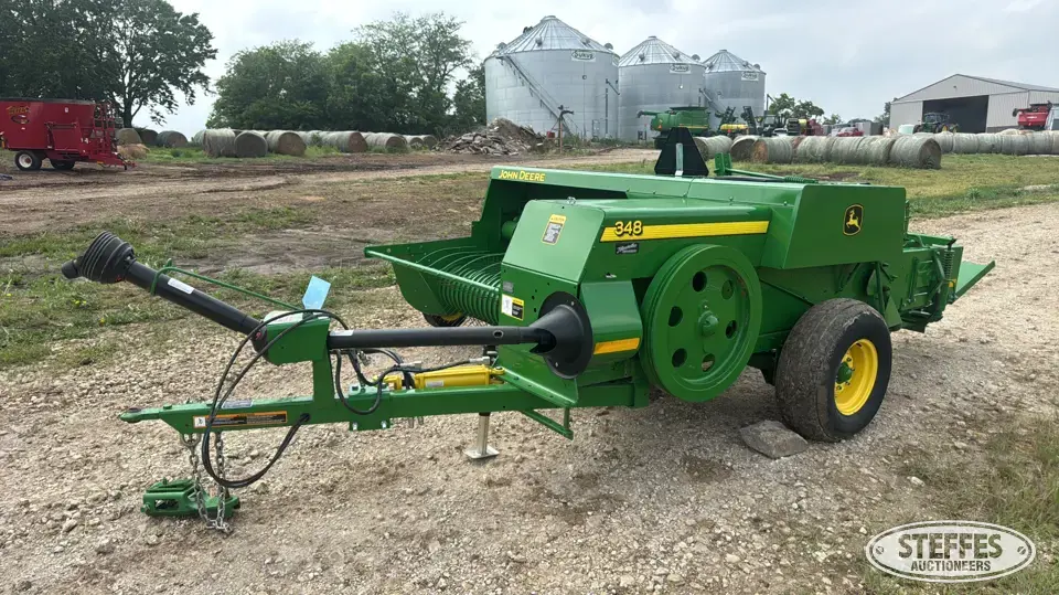2023 John Deere 348 Square Baler