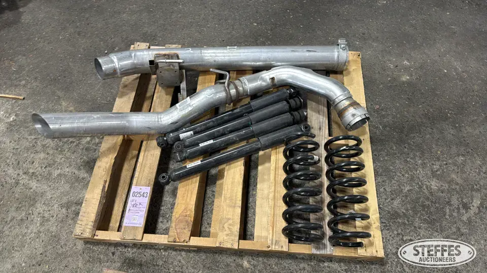 Shocks & DPF filter back exhaust Truck-Trailer Part