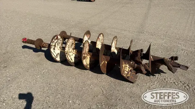 (2) Post hole augers