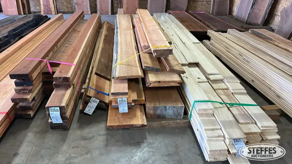 Douglas Fir boards Business Inventory