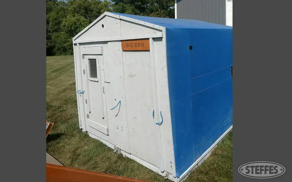 Shop-built collapsible fish house Recreational-Other