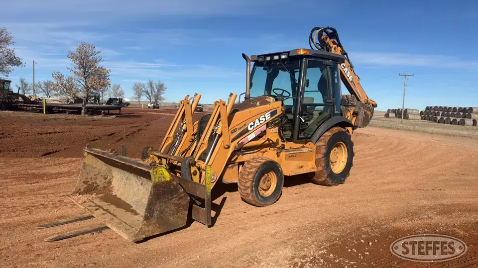2010 Case 580 Super M Loader Backhoe