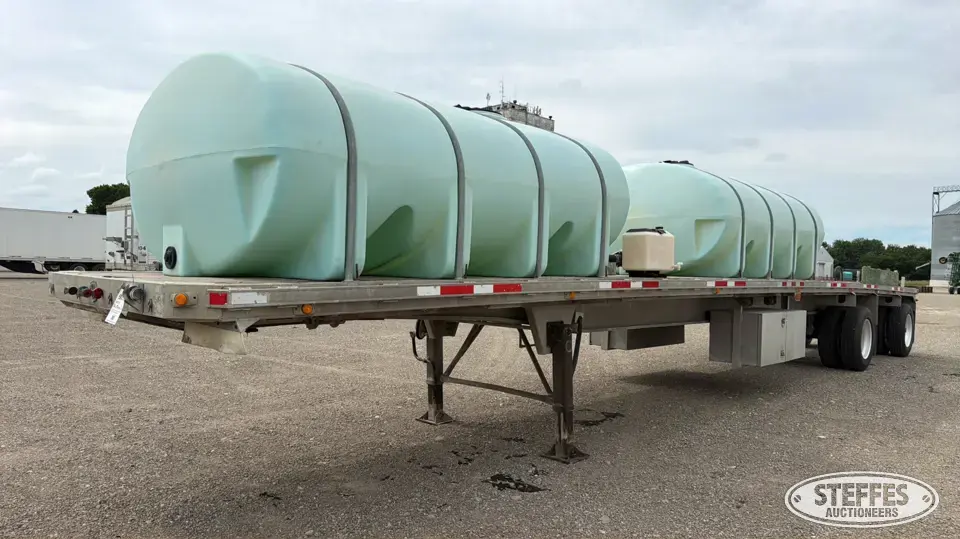 1994 Benson Semi Flatbed Trailer