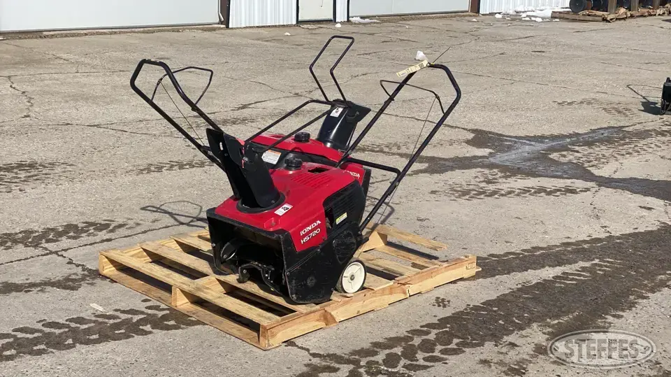 (2) Honda HS720 Snowblowers-Other