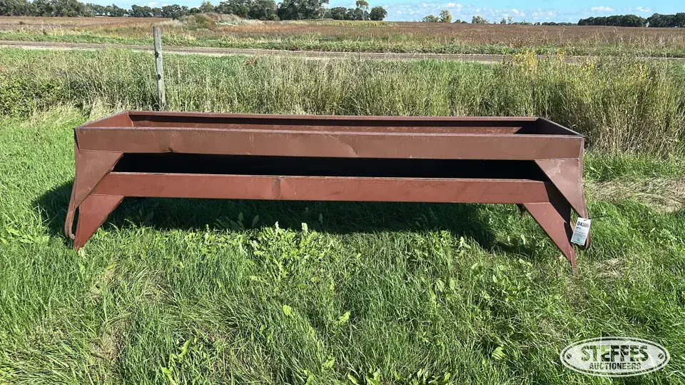 (2) Livestock feeder bunks Feeders and Bunk
