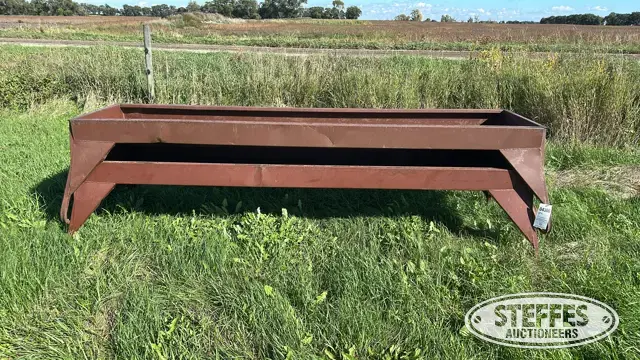(2) Livestock feeder bunks