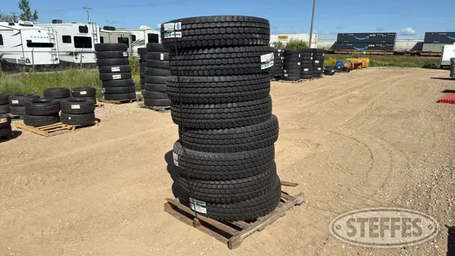 (8) Headway HLD810 11R22.5 tires