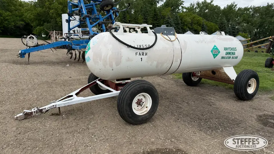 Trinity 1,000 gal. NH3 tank NH3 Trailers-Tank