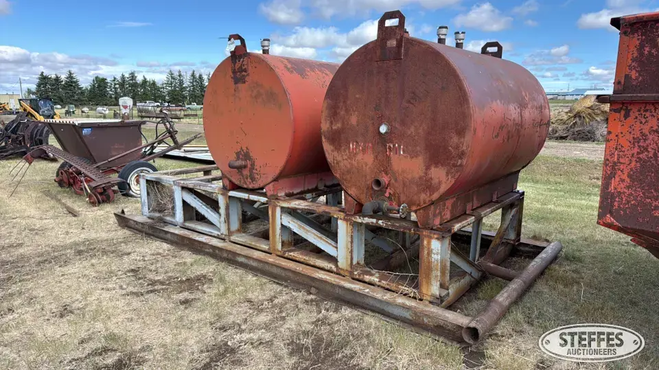 (2) Approx. 500 gal. steel tanks Oil and Gas-Other