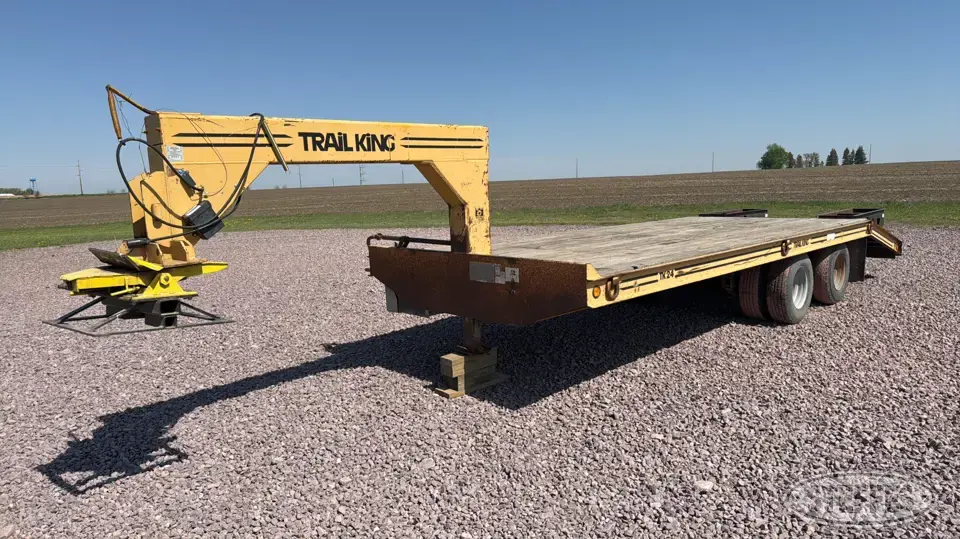 1993 Trail King TK24 Flatbed Trailer
