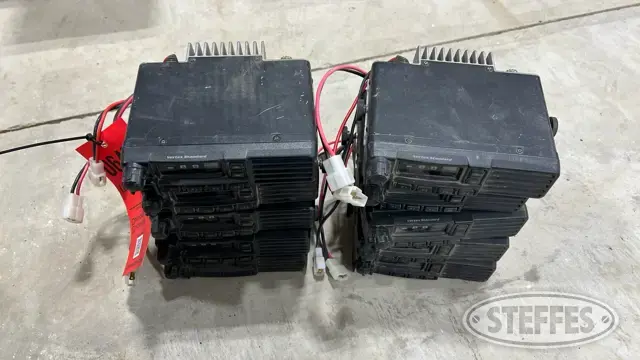 (10) Vertex Standard business band radios