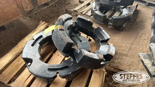 (2) New Holland wheel weights