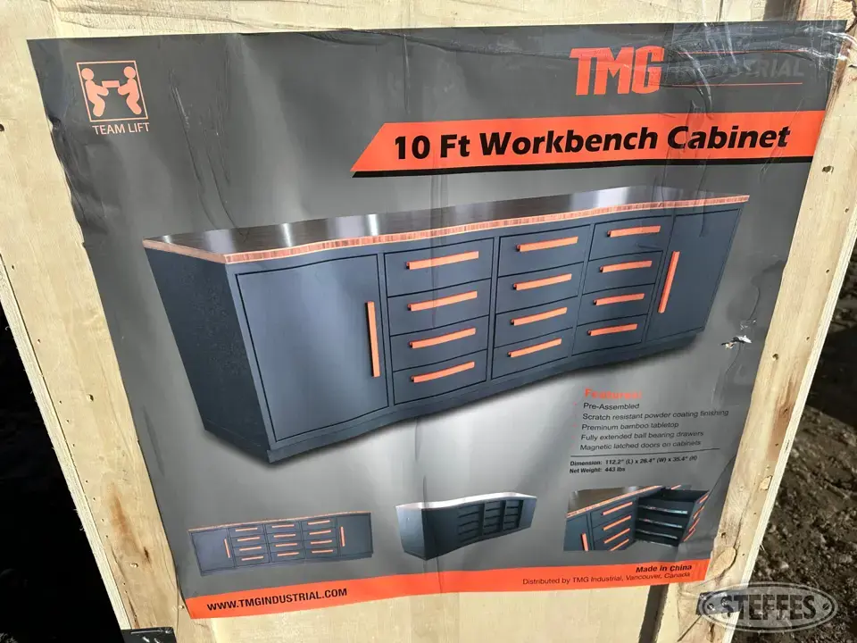 2023 TMG WB10B Storage and Bench