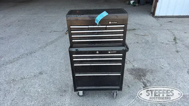 (2) John Deere toolboxes