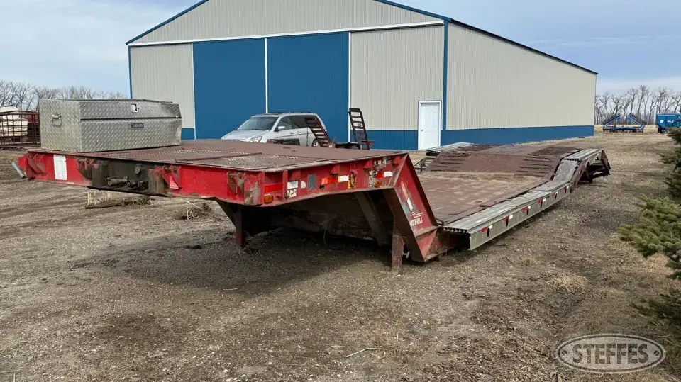 1985 Wilson 4860TDX Flatbed Trailer