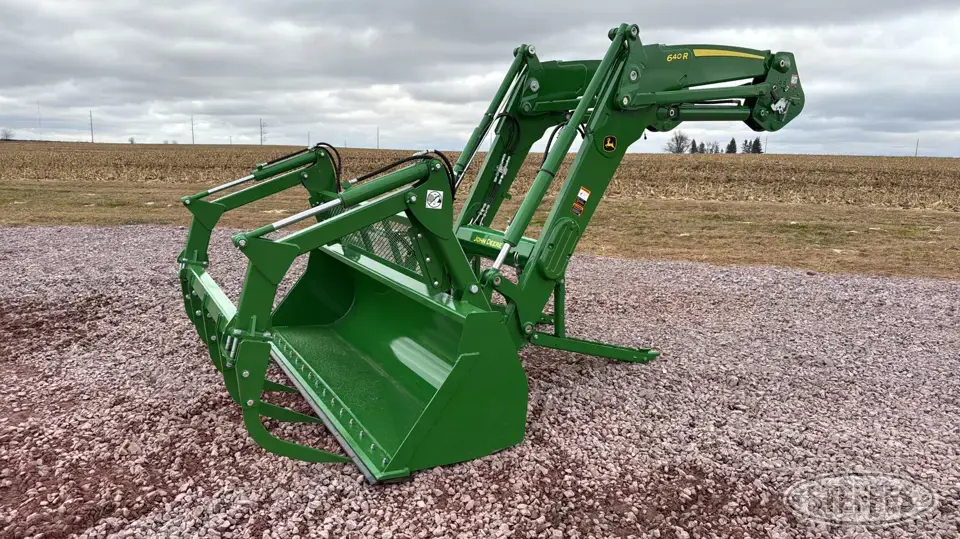 2023 John Deere 640R Tractor Loaders and Attachment