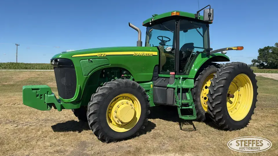 2002 John Deere 8120 MFWD Tractor