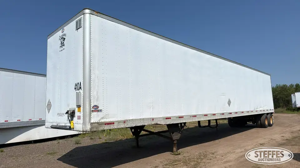 2007 Utility VS2DC Van Trailer