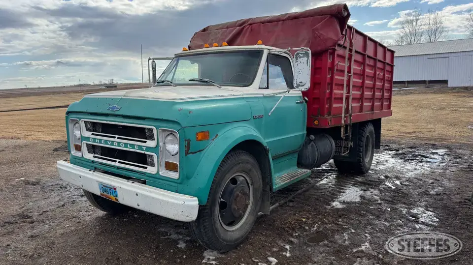 1970 Chevrolet C50 Single Axle Boxed Truck