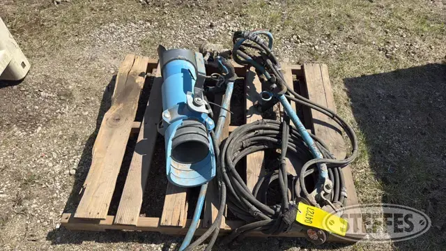 (2) Hyd. auger handles